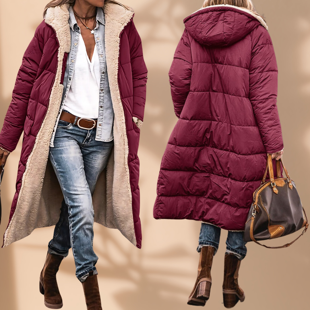 Manteau Hiver Femme Imperméable et Coupe-Vent