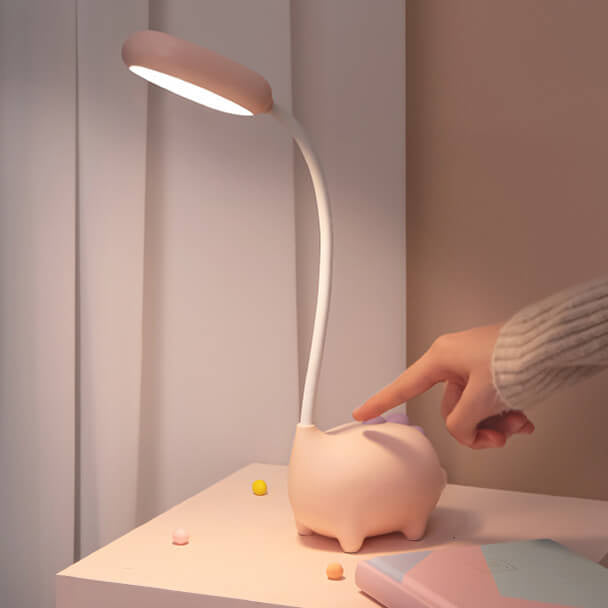 Lampe de Table LED Compacte au Design Coloré Moderne