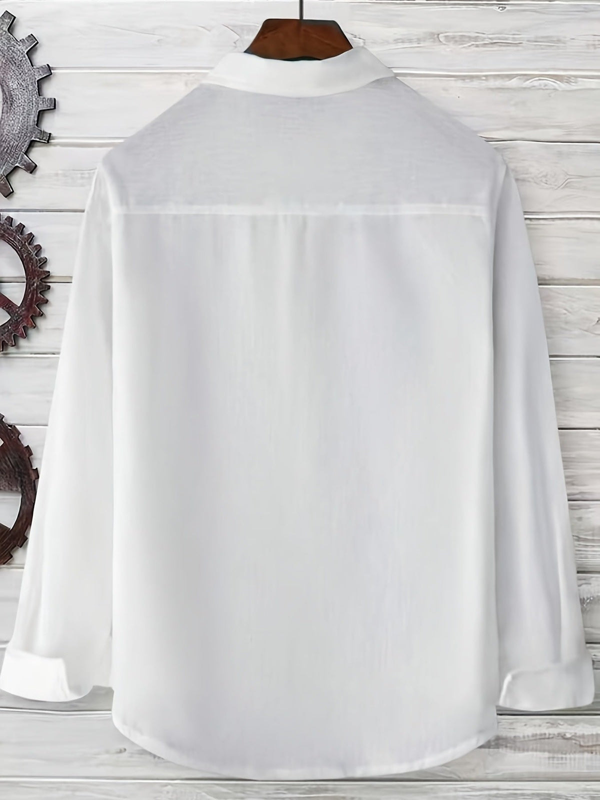 Chemise Homme Légère Manches Longues Coupe Ample Été