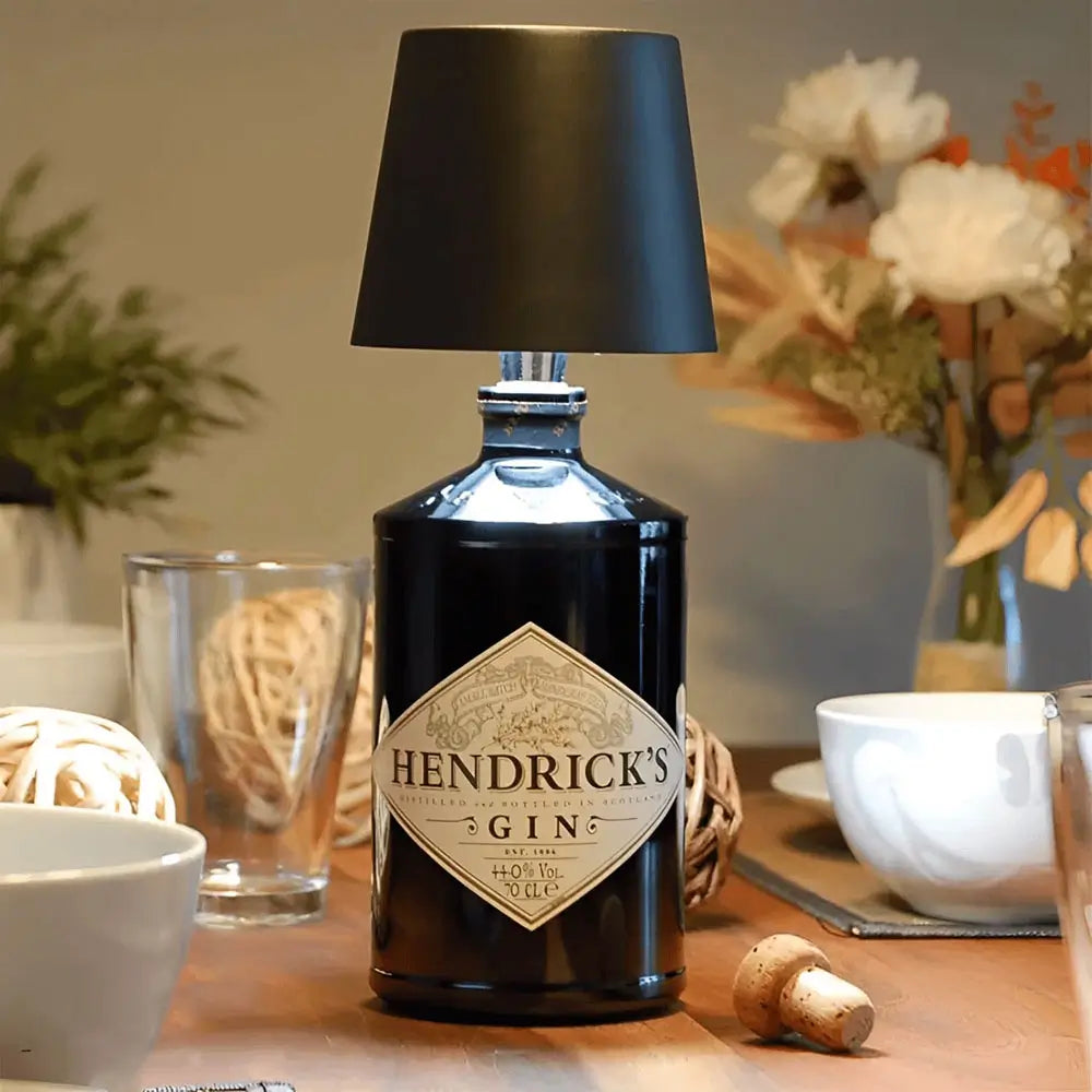 Glass Lamp – USB-Rechargeable, Adjustable Brightness and Color for Creative Home Decor