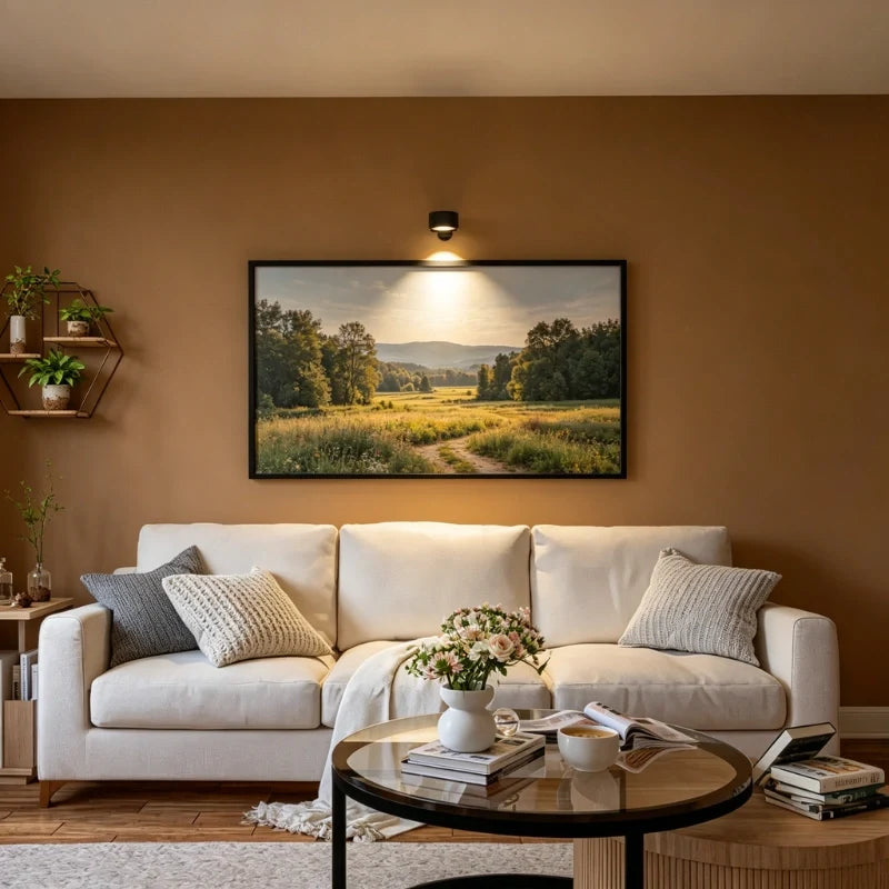 Lampe Murale Sans Fil Rechargeable à LED 360° Magnétique