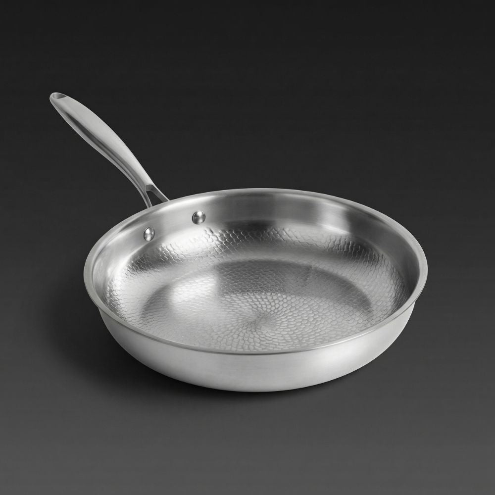 Set Cuisine Titane 3 Pièces – Poêle, Ustensiles et Planche à Découper