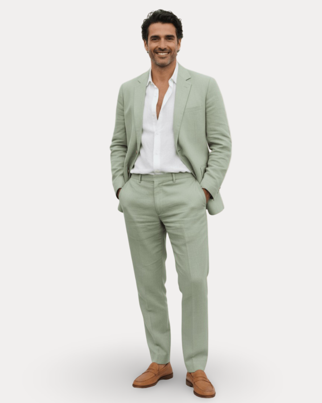 Costume Homme en Lin Respirant pour Mariage et Cérémonie
