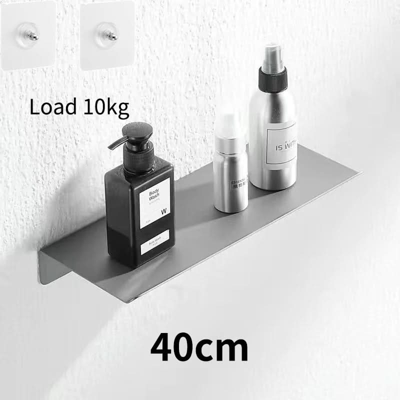 Étagère Murale Sans Perçage - Tablette Flottante Salle de Bain