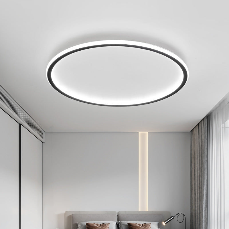 Plafonnier Rond Scandinave LED - Suspension Minimaliste
