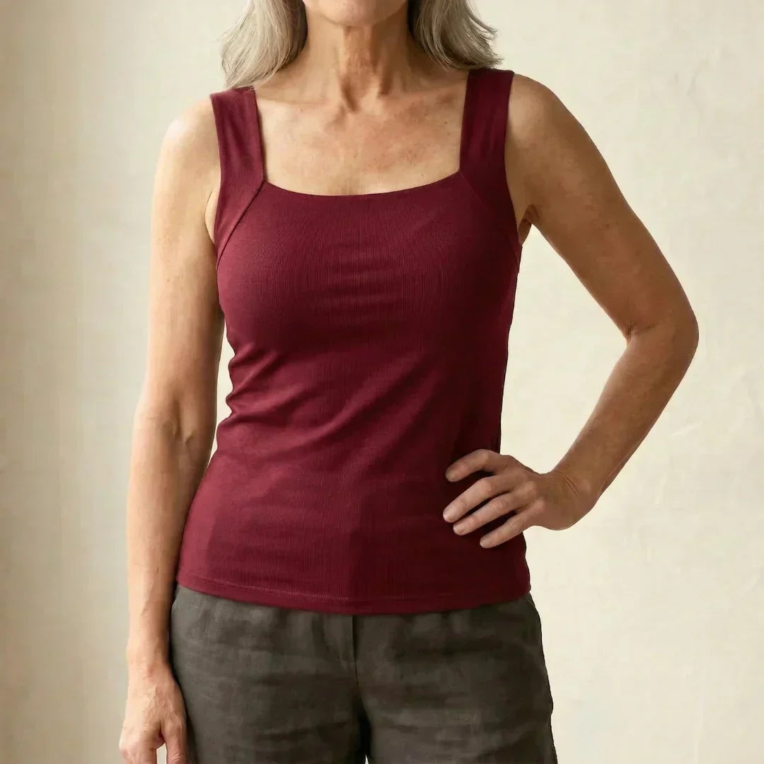 Débardeur Femme à Soutien-Gorge Intégré - Haut Confort Quotidien
