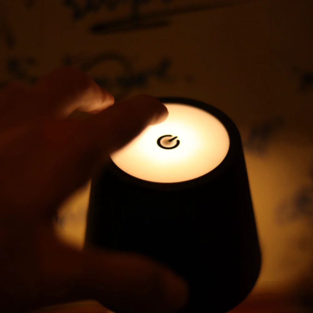Lampe Sans Fil Rechargeable pour Bouteille - Éclairage LED 3 Tons