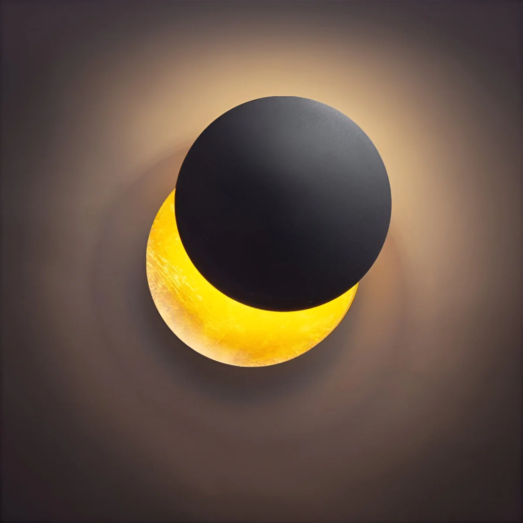 Applique Murale LED Rotative 360° en Métal - Lumière Blanc Chaud
