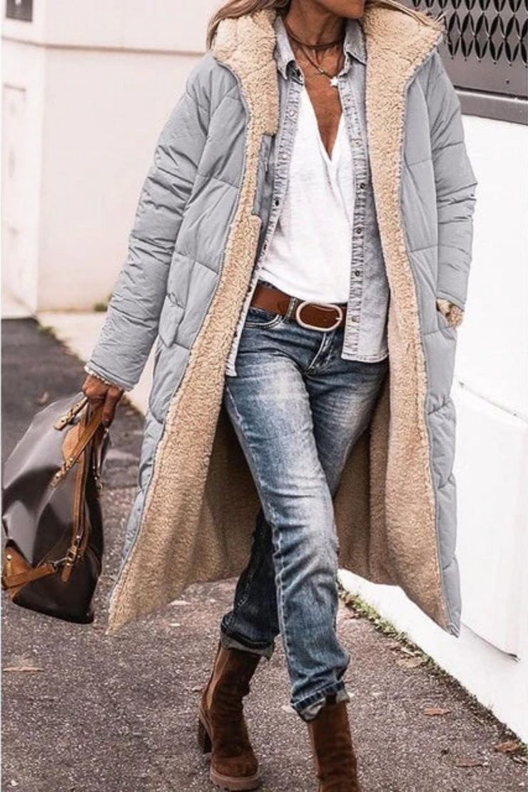 Manteau Hiver Femme Imperméable et Coupe-Vent