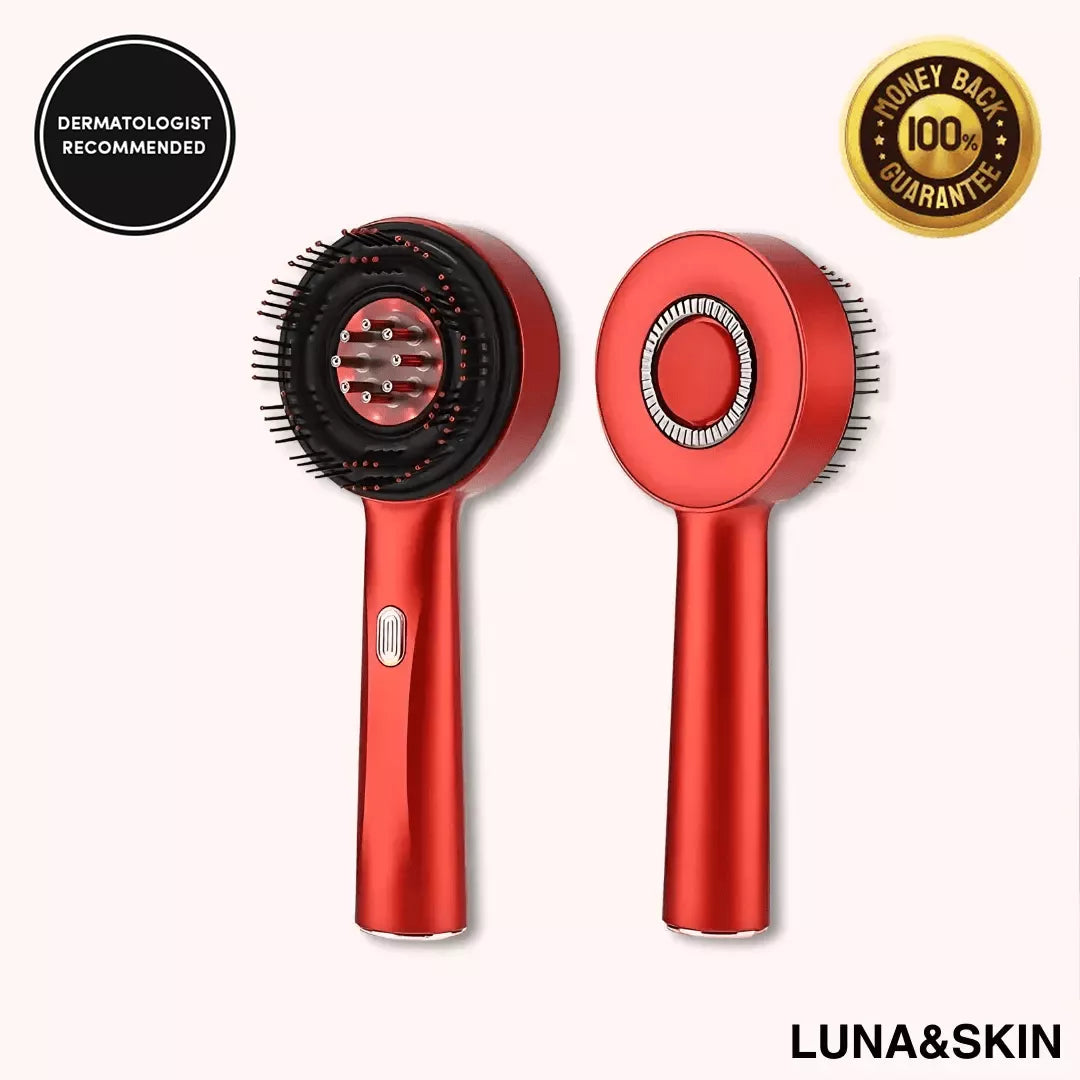 Brosse de Soin Capillaire Lissante pour Cheveux Brillants