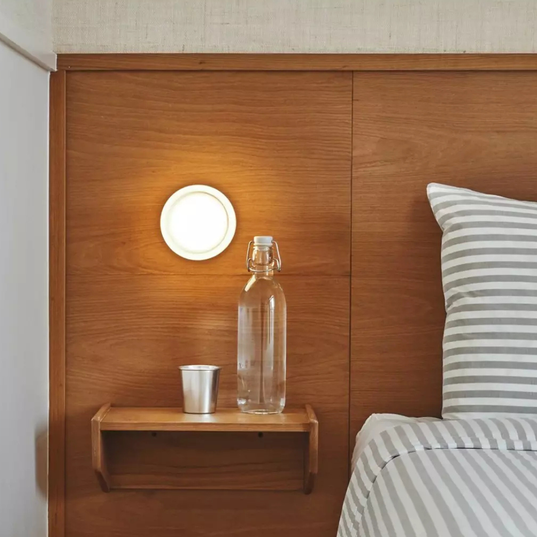 Applique murale – Verre et Fer, Design Scandinave pour Salon ou Chambre