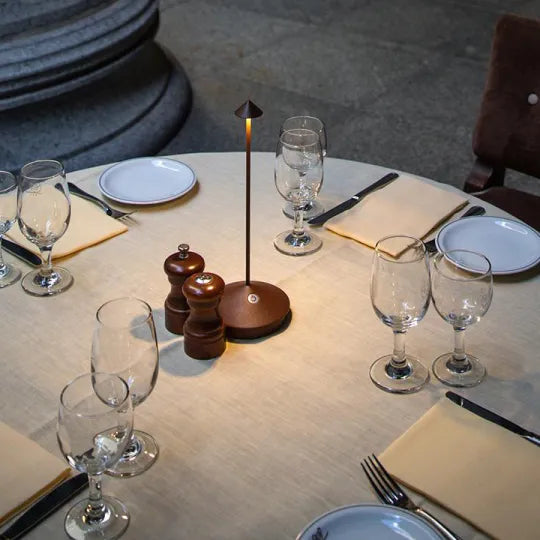 Lampe de Table LED Rechargeable sans Fil, Dimmable pour Salon et Terrasse