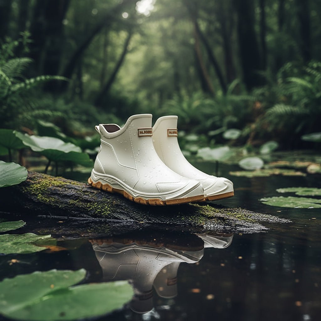 Bottes de Pluie en Caoutchouc Imperméables Unisexes