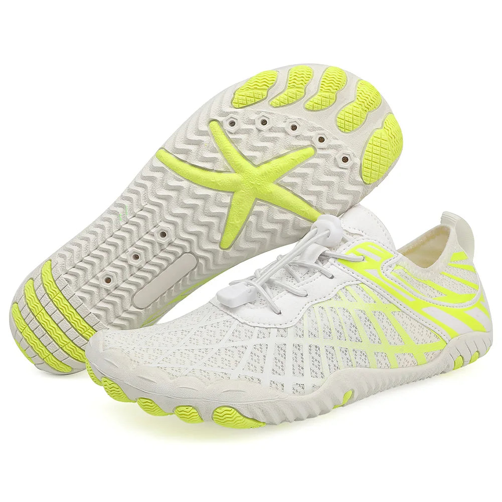 Chaussures Aquatiques Unisexes Semelle Antidérapante en Mesh Séchage Rapide