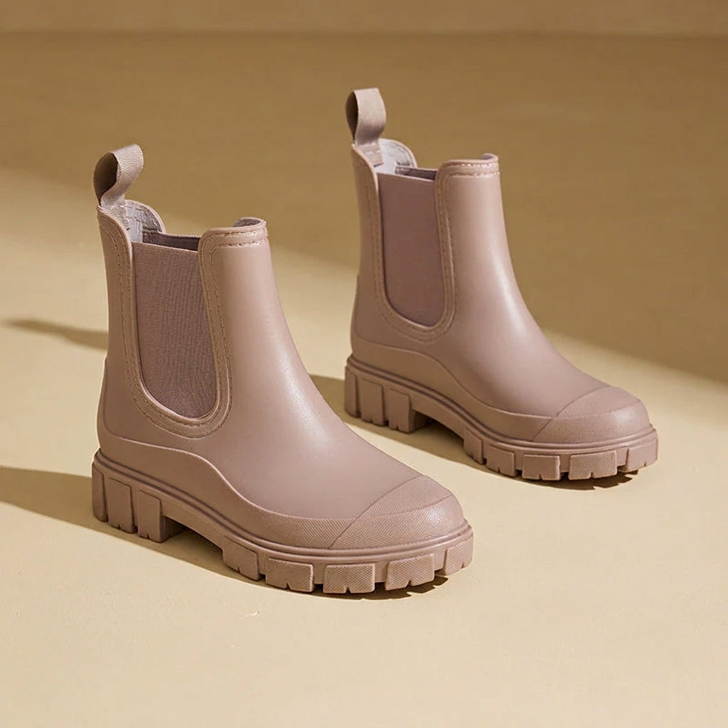 Bottes de Pluie Femme Semelle Antidérapante – Bottes Étanches Chic