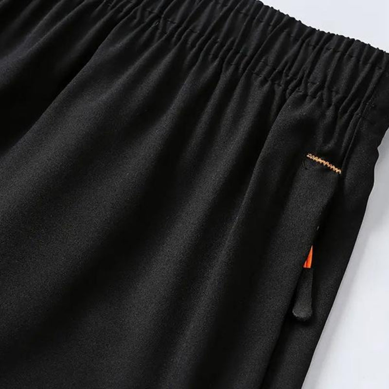 Short de Sport Homme Respirant à Séchage Rapide - Poches Zippées
