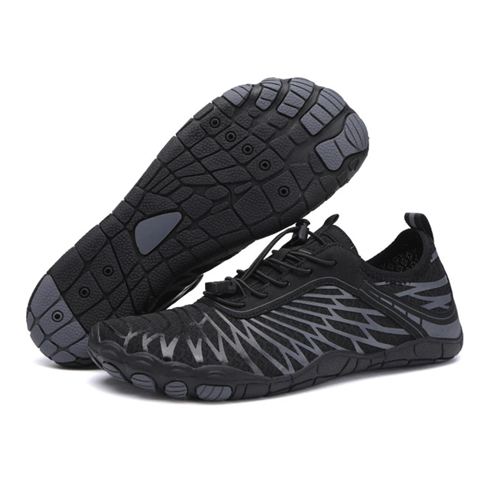 Chaussures Aquatiques Unisexes Semelle Antidérapante en Mesh Séchage Rapide