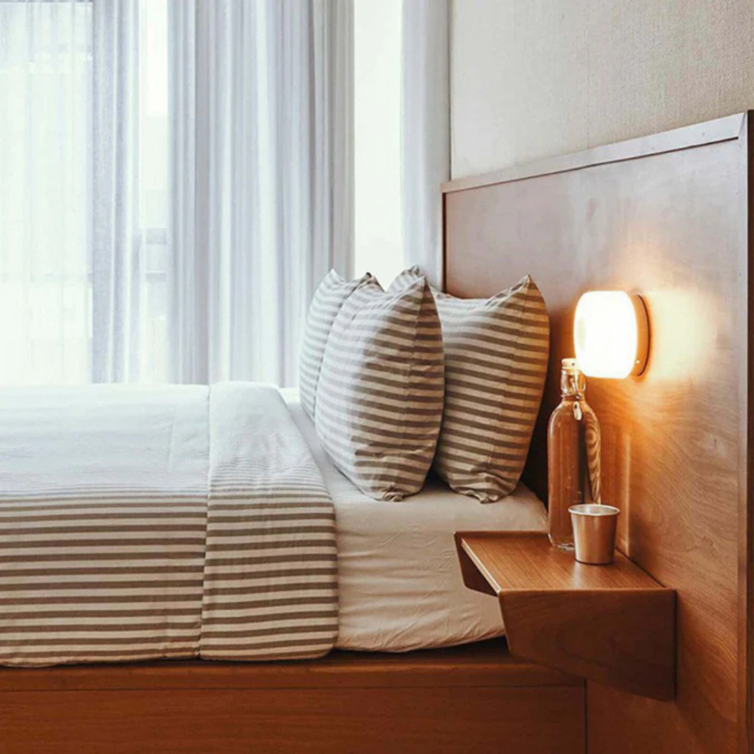 Applique murale – Verre et Fer, Design Scandinave pour Salon ou Chambre