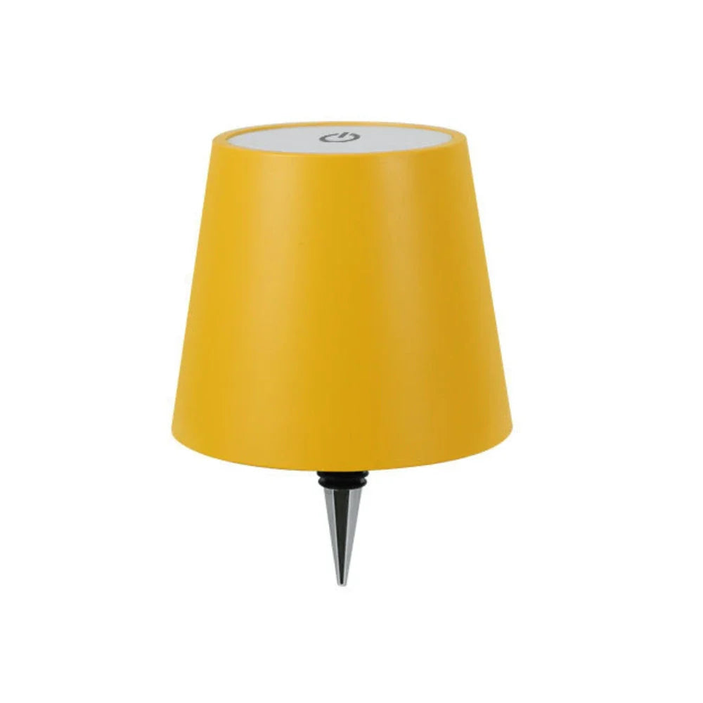 Glazen lamp – Oplaadbaar via USB, instelbare helderheid en kleur voor een creatieve interieurdecoratie