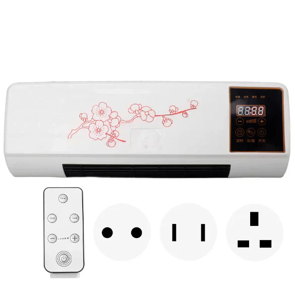 Draagbare mini-airco – Wit, compact ontwerp voor de slaapkamer, het thuiskantoor of de woonkamer