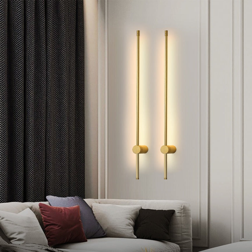 LED Wall Lamp – Sleek Design, White, for Modern or Scandinavian Interiors