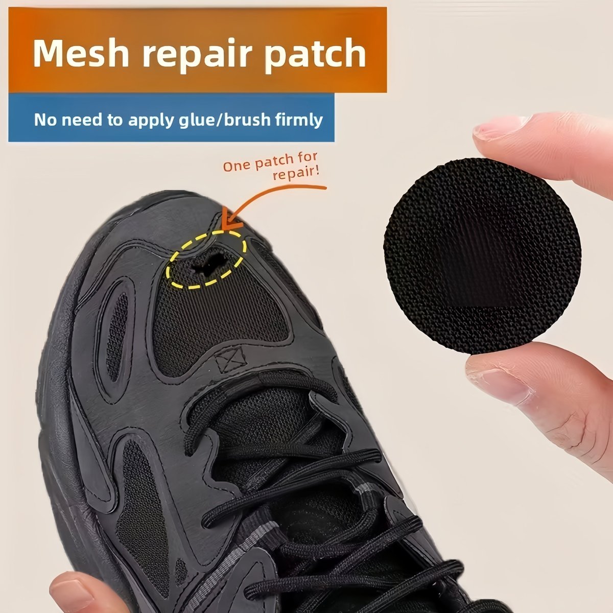 Patchs Réparateurs pour Chaussures et Talons Auto-Adhésifs