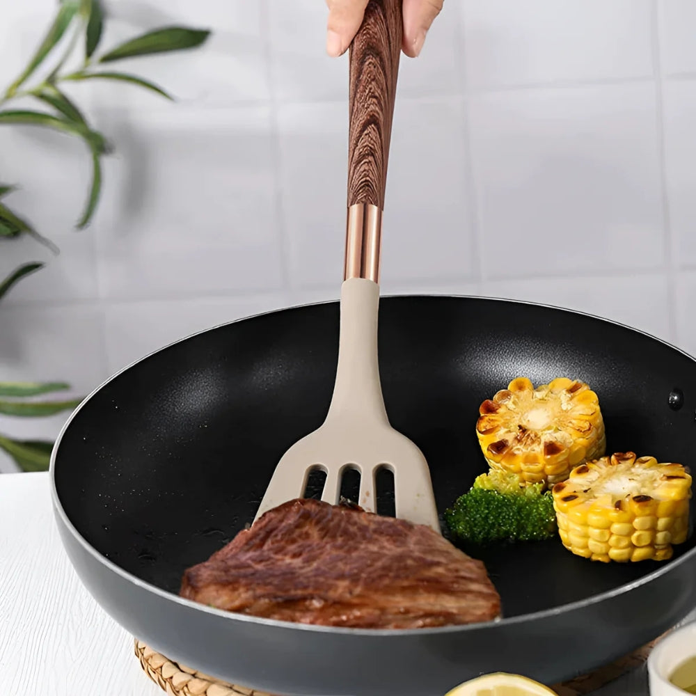 Silicone Kitchen Utensil Set – 10-Piece, Heat-Resistant and Ergonomic for the Modern Kitchen