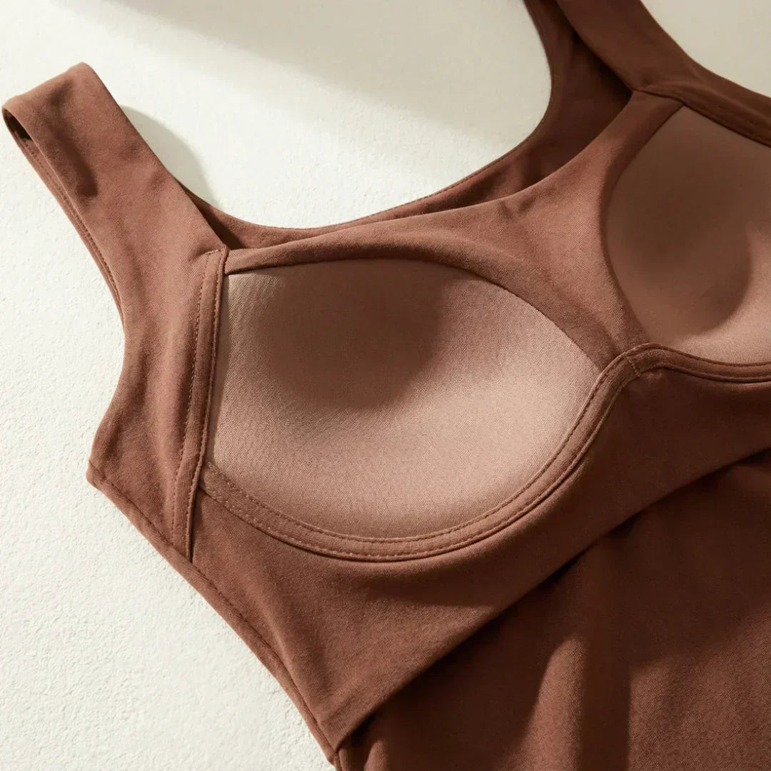 Débardeur Femme à Soutien-Gorge Intégré - Haut Confort Quotidien