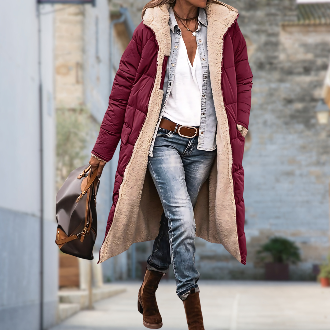 Manteau Hiver Femme Imperméable et Coupe-Vent