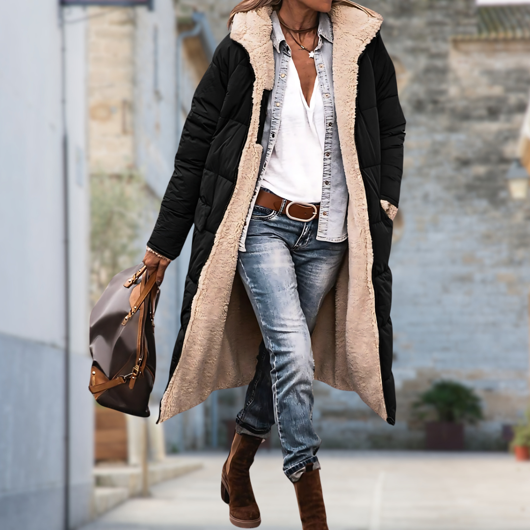 Manteau Hiver Femme Imperméable et Coupe-Vent