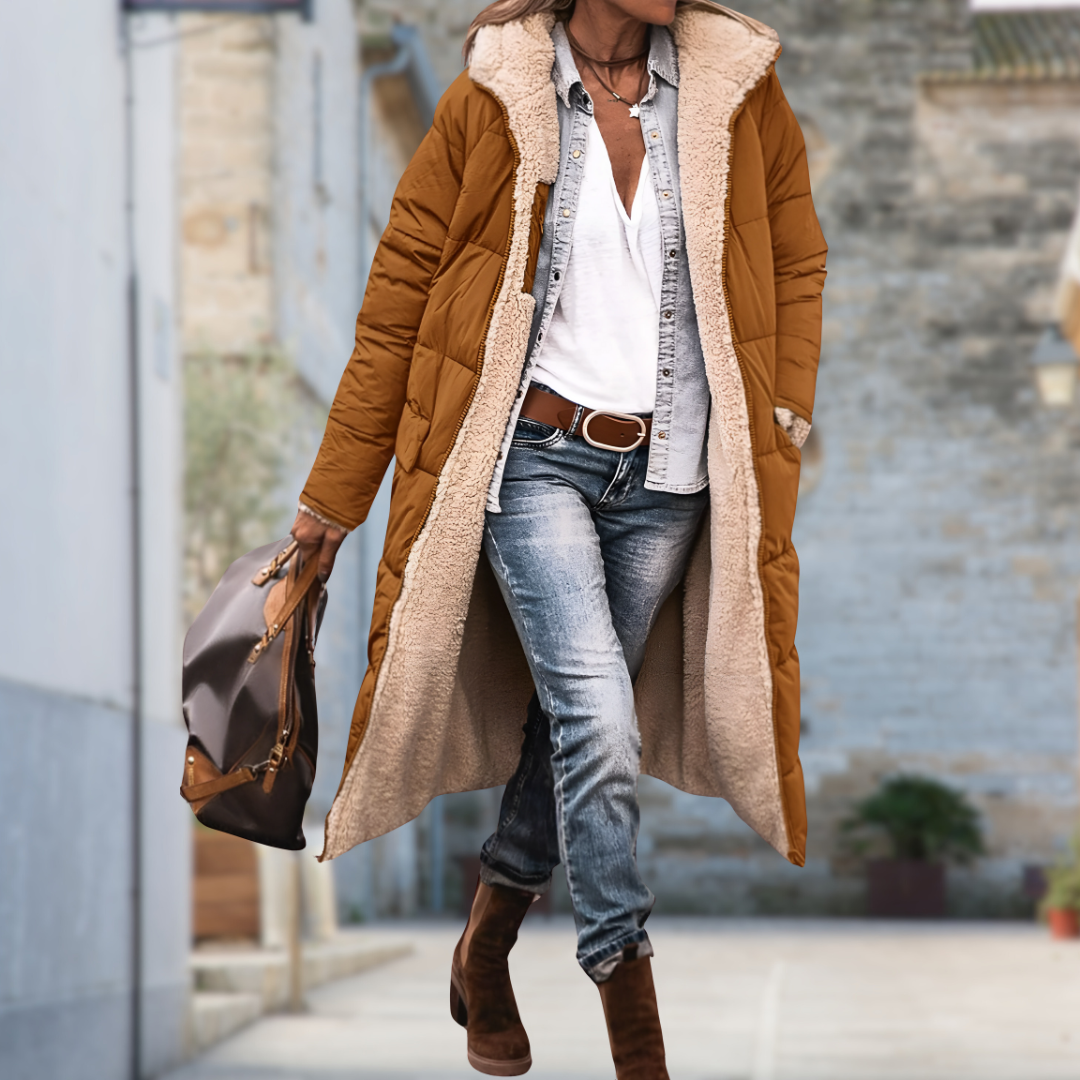 Manteau Hiver Femme Imperméable et Coupe-Vent