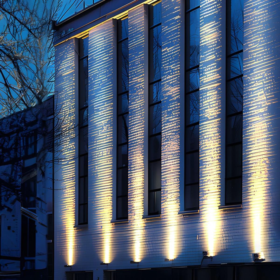 Applique Murale Extérieure LED Architecturale en Aluminium