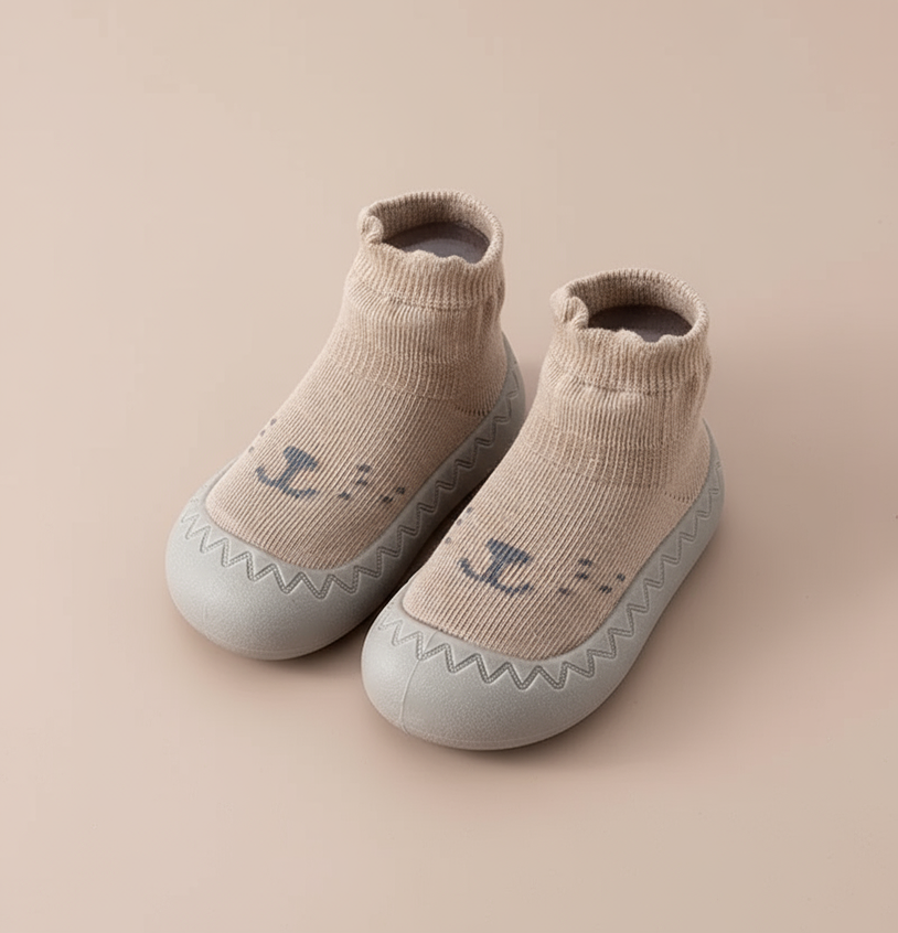 Baby Slippers – Soft and Flexible, Non-Slip for First Steps and Indoor Play