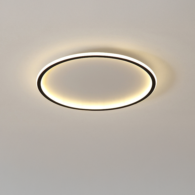 Plafonnier Rond Scandinave LED - Suspension Minimaliste