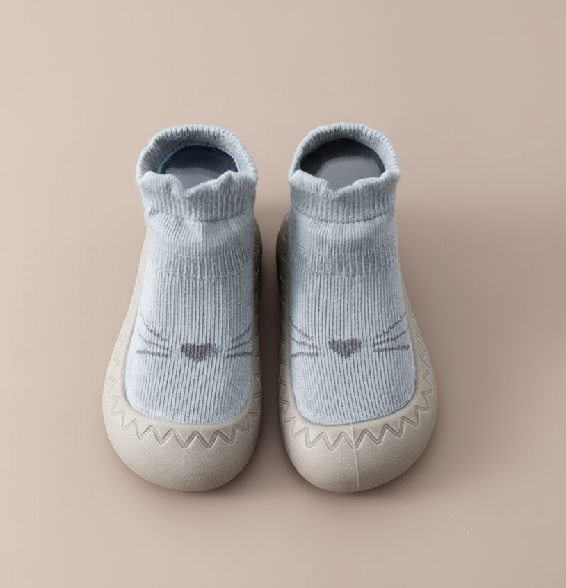 Baby Slippers – Soft and Flexible, Non-Slip for First Steps and Indoor Play