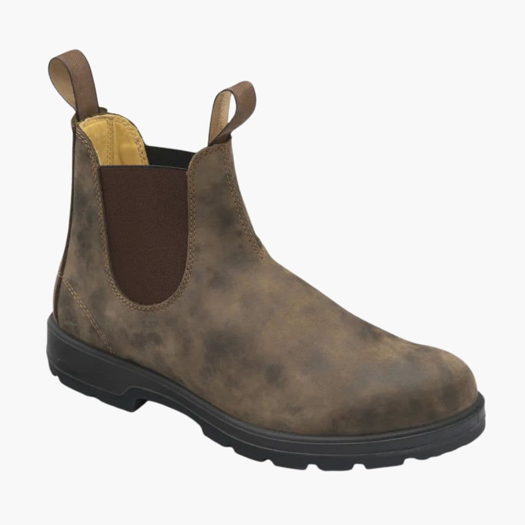 Bottes Chelsea Homme à Empiècements Élastiques