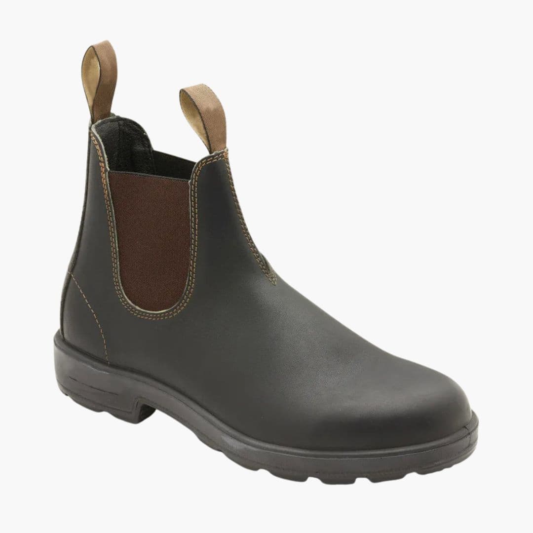 Bottes Chelsea Homme à Empiècements Élastiques
