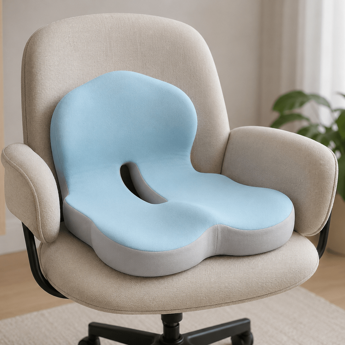 Ergonomic Night Pillow – Memory Foam with a Soft Cover for Optimal Support and Comfort Throughout the Night
