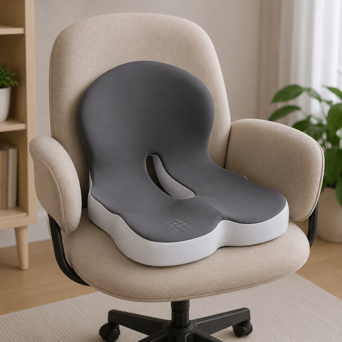 Ergonomic Night Pillow – Memory Foam with a Soft Cover for Optimal Support and Comfort Throughout the Night