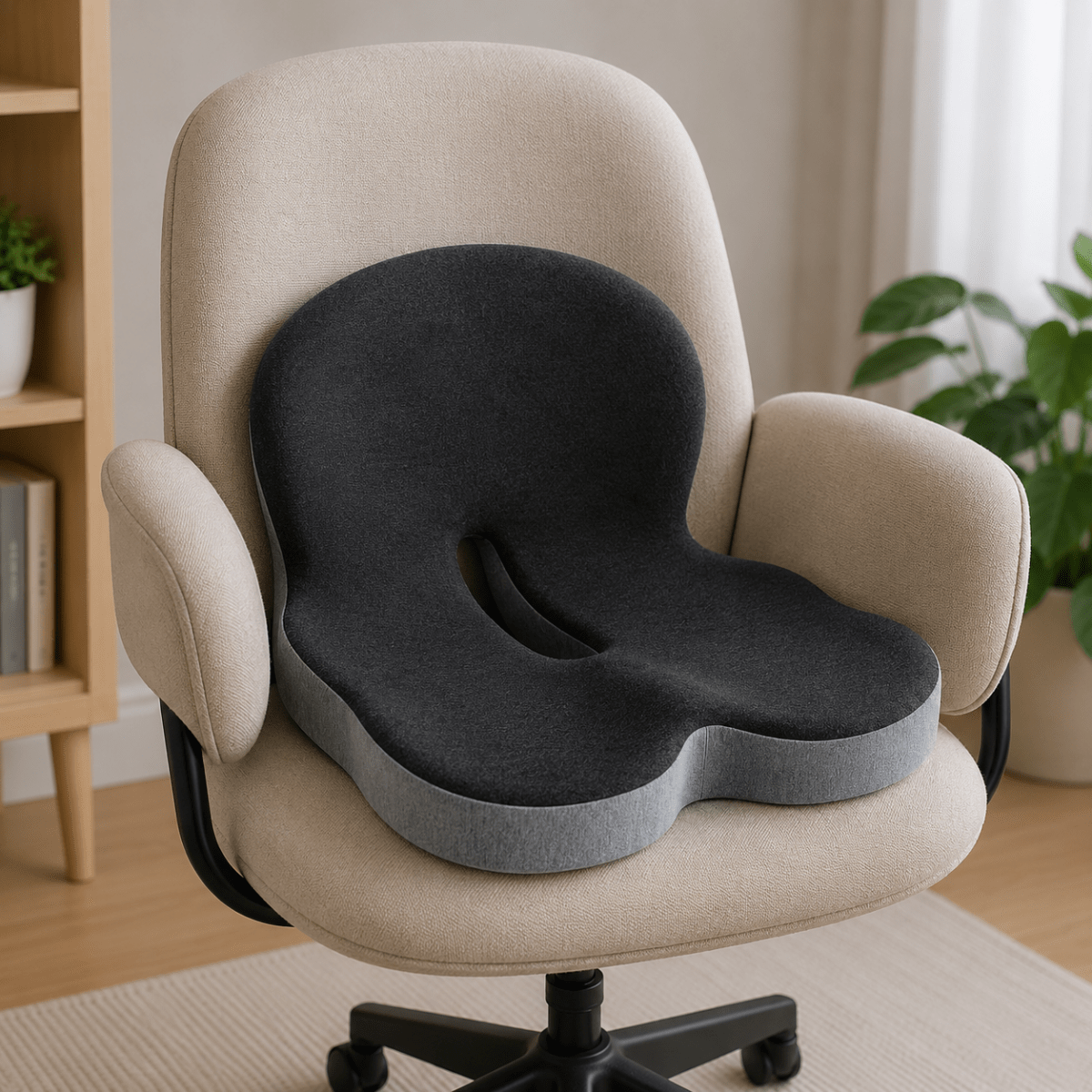 Ergonomic Night Pillow – Memory Foam with a Soft Cover for Optimal Support and Comfort Throughout the Night