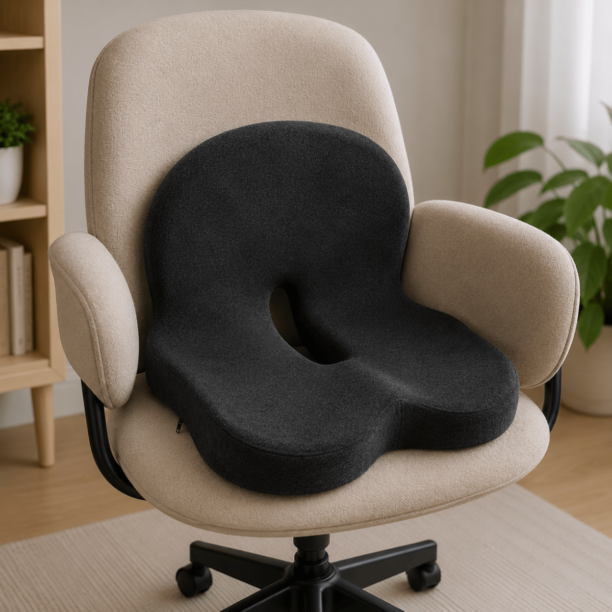 Ergonomic Night Pillow – Memory Foam with a Soft Cover for Optimal Support and Comfort Throughout the Night