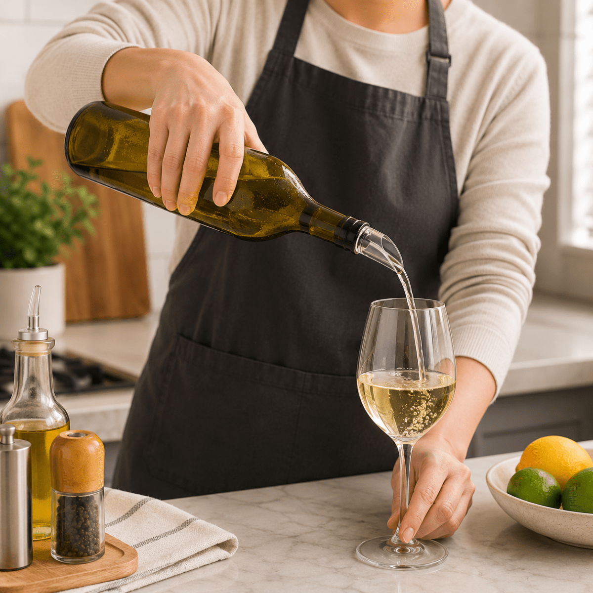 Stainless Steel Wine Cooler – Elegant Design for Wine Tastings and Dinners