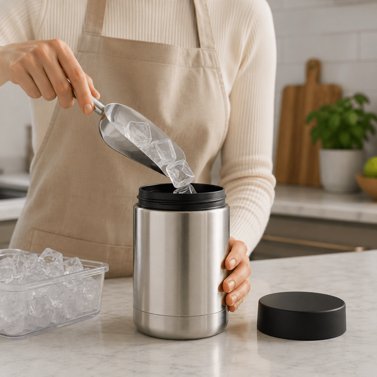 RVS Porte-boisson – Élégant et Isolant pour Voyager, Camper ou Pique-niquer