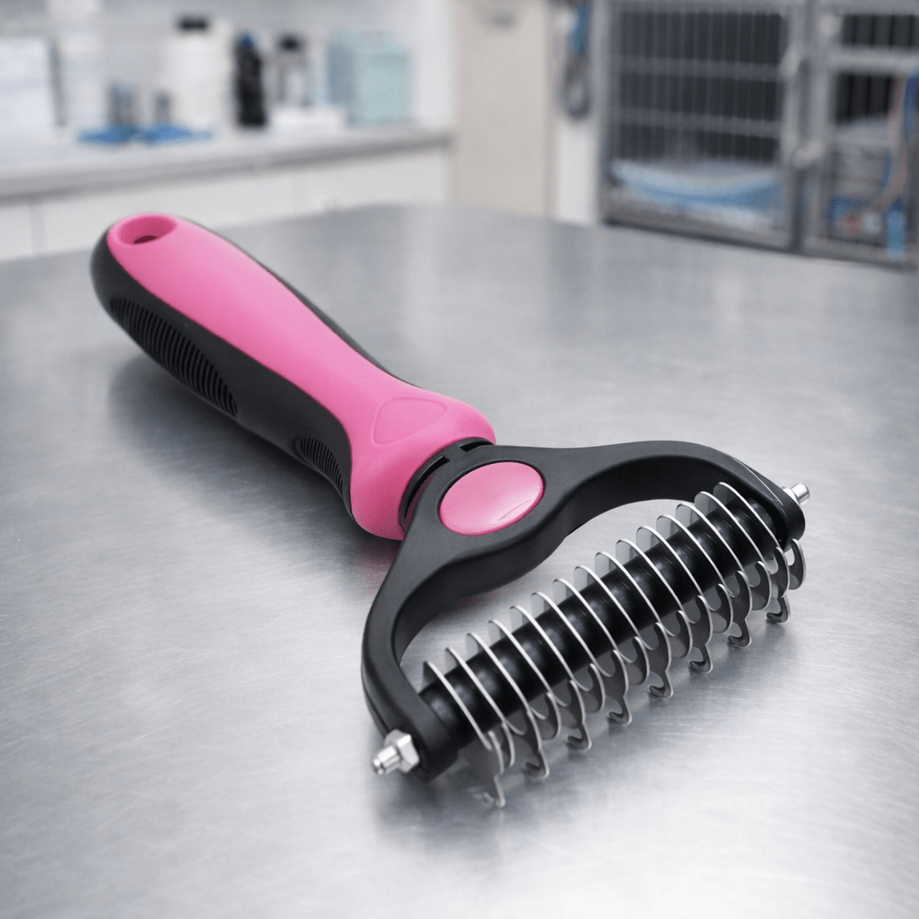 Dog and Cat Brush – Durable, Ergonomic Design for Daily Grooming and Shed Control