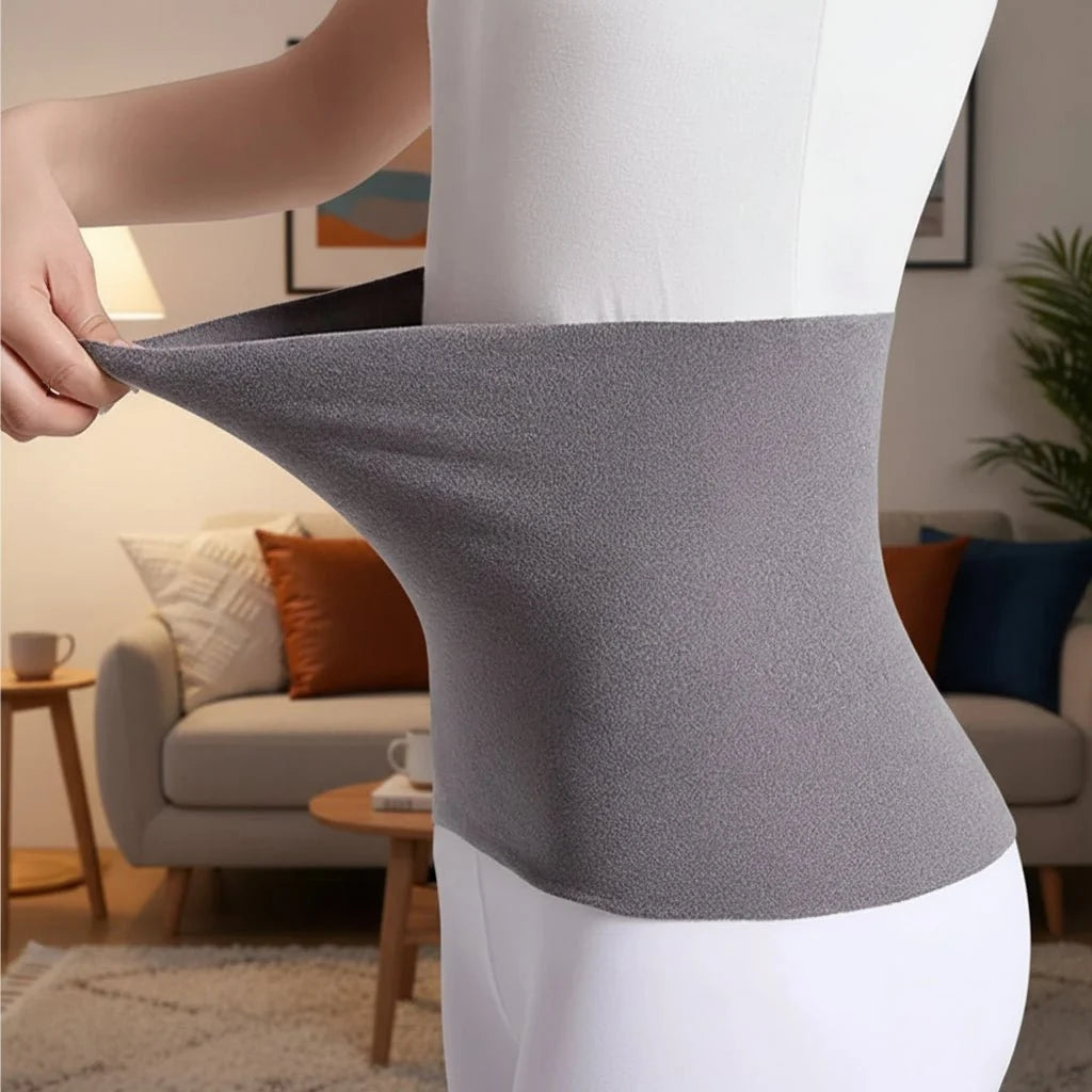 Elastische Baumwoll-Taillenstütze für Wärme und Komfort, M-XXL, Rosa, Schwarz, Grau 0