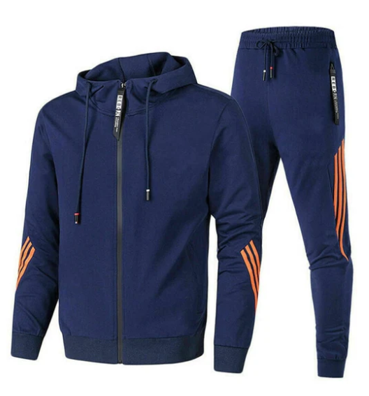 Survêtement Homme Capuche Zippée - Ensemble Sport Confortable