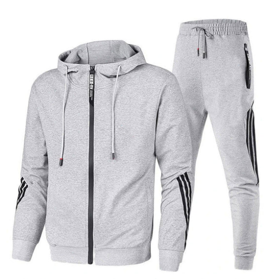 Survêtement Homme Capuche Zippée - Ensemble Sport Confortable