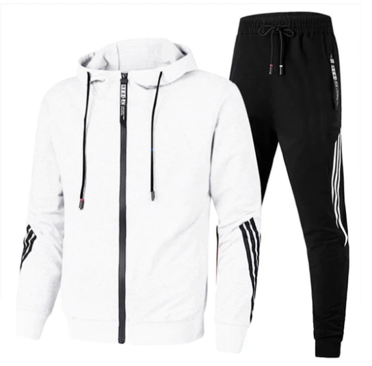 Survêtement Homme Capuche Zippée - Ensemble Sport Confortable
