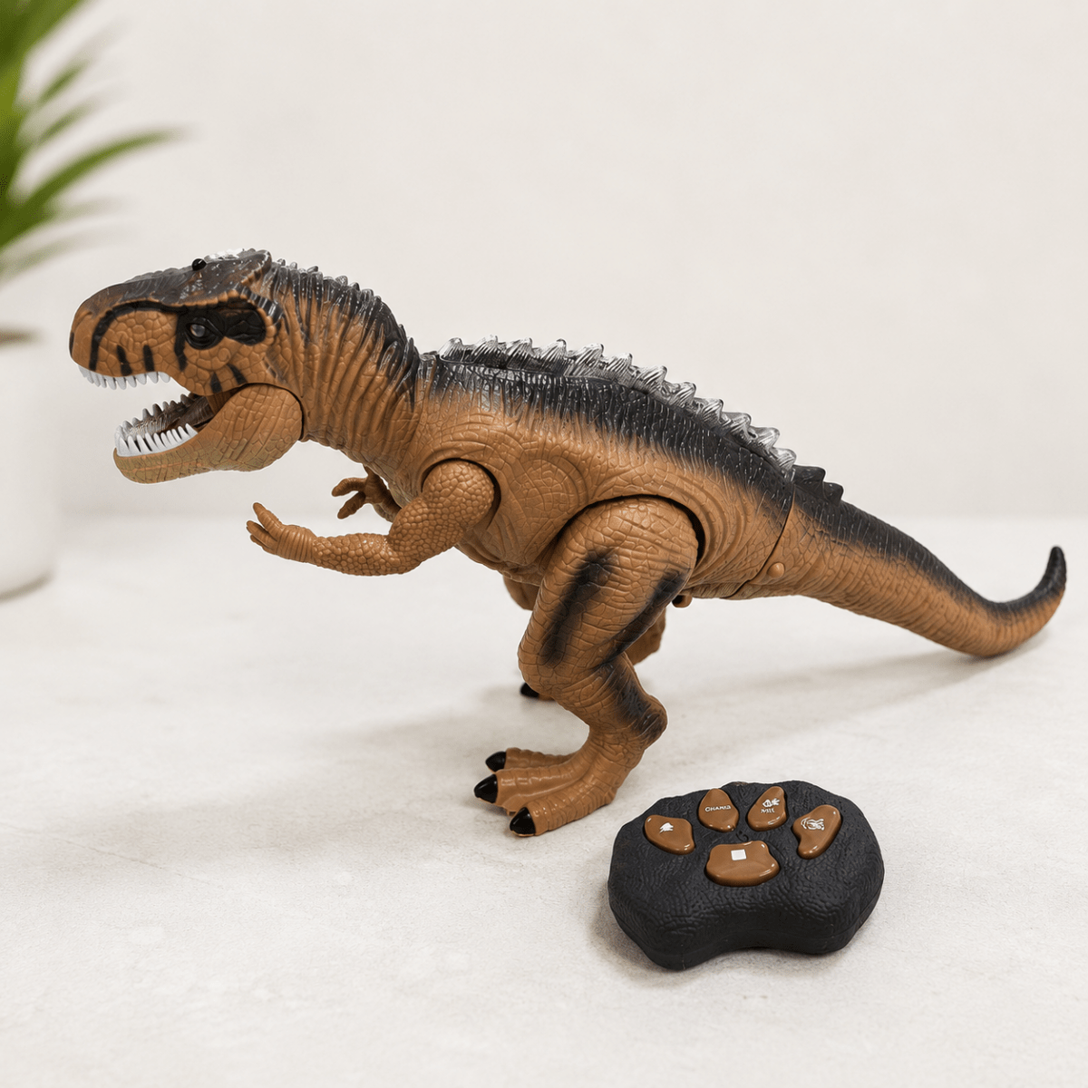 Interactive Dinosaur Toy – Green, An Adventurous Play Experience for Kids in the Playroom