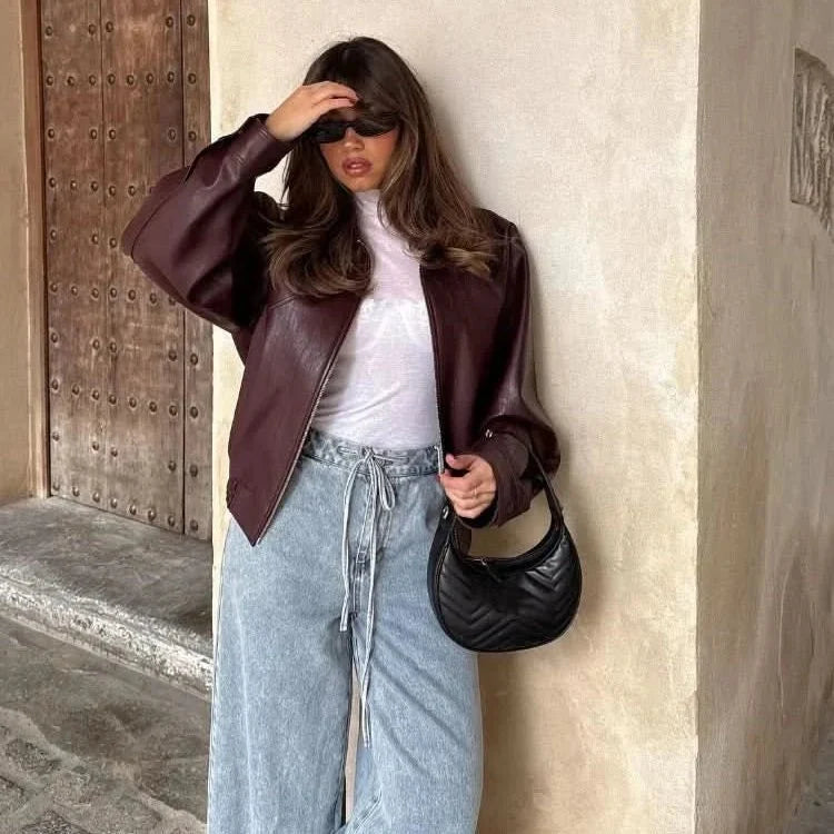 Veste Bomber Oversize – Coupe Ample Style Urbain